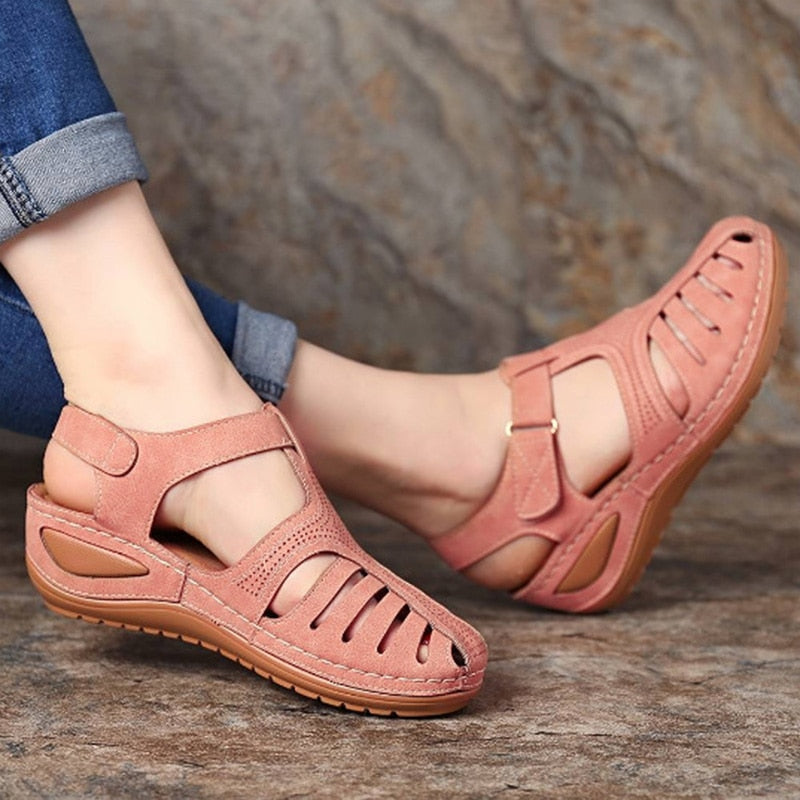 Women Sandals New Summer Shoes Woman Plus Size 44 Heels Sandals For Wedges Chaussure Femme Casual Gladiator Sandalen Dames