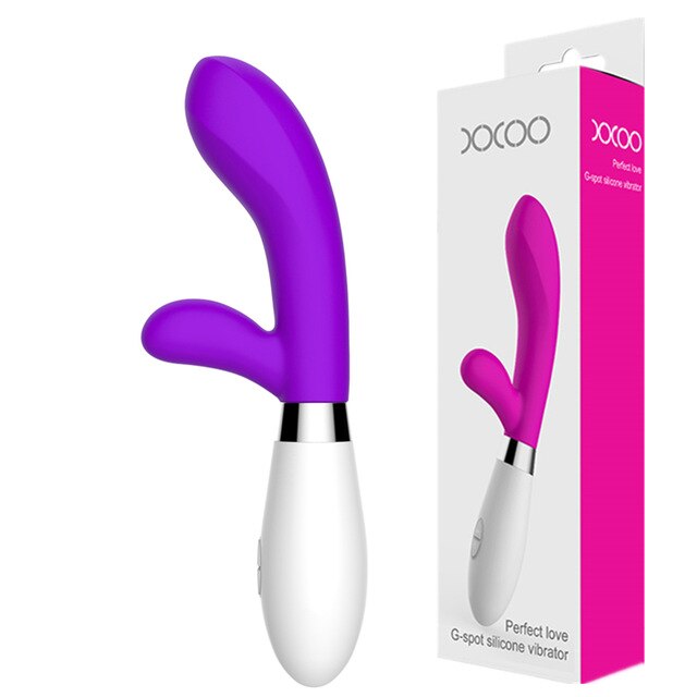 G Spot Dildo Rabbit Vibrator Sex Toys for Women Silicone Dual Vibration Female Vagina Clitoris Massager Masturbator Sex Tools