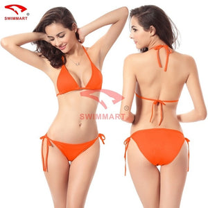 Swimwear Bikini Bathing Suit Currently Available-11 Color Candy-Colored Classic  Europe And America Tour