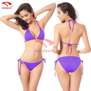 Swimwear Bikini Bathing Suit Currently Available-11 Color Candy-Colored Classic  Europe And America Tour